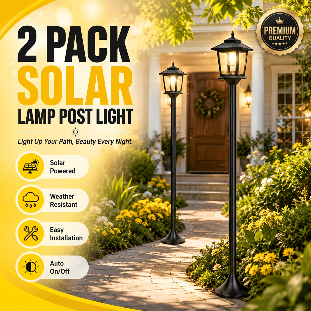 2pcs garden decorative lights   post lights party
