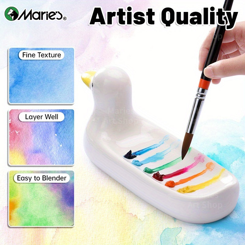 a set watercolor paints featuring 24 colors in 5ml tubes