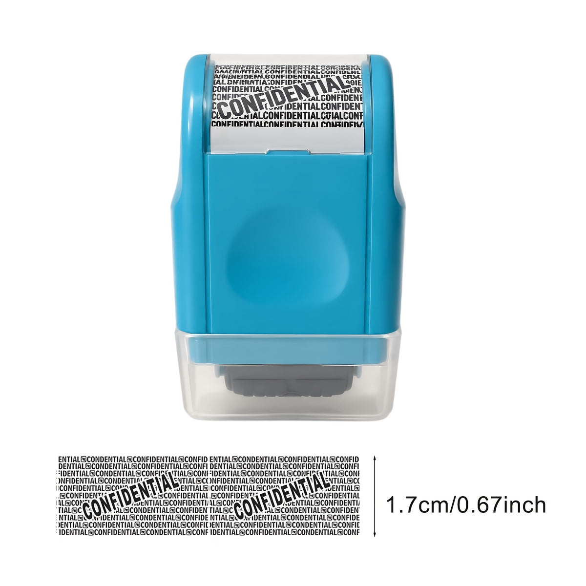 1pc   roller stamp confidential data defender