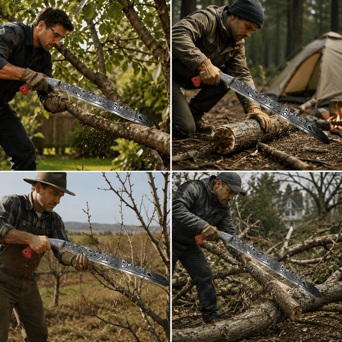 heavy duty long blade hand saw manual wood cutting pruning