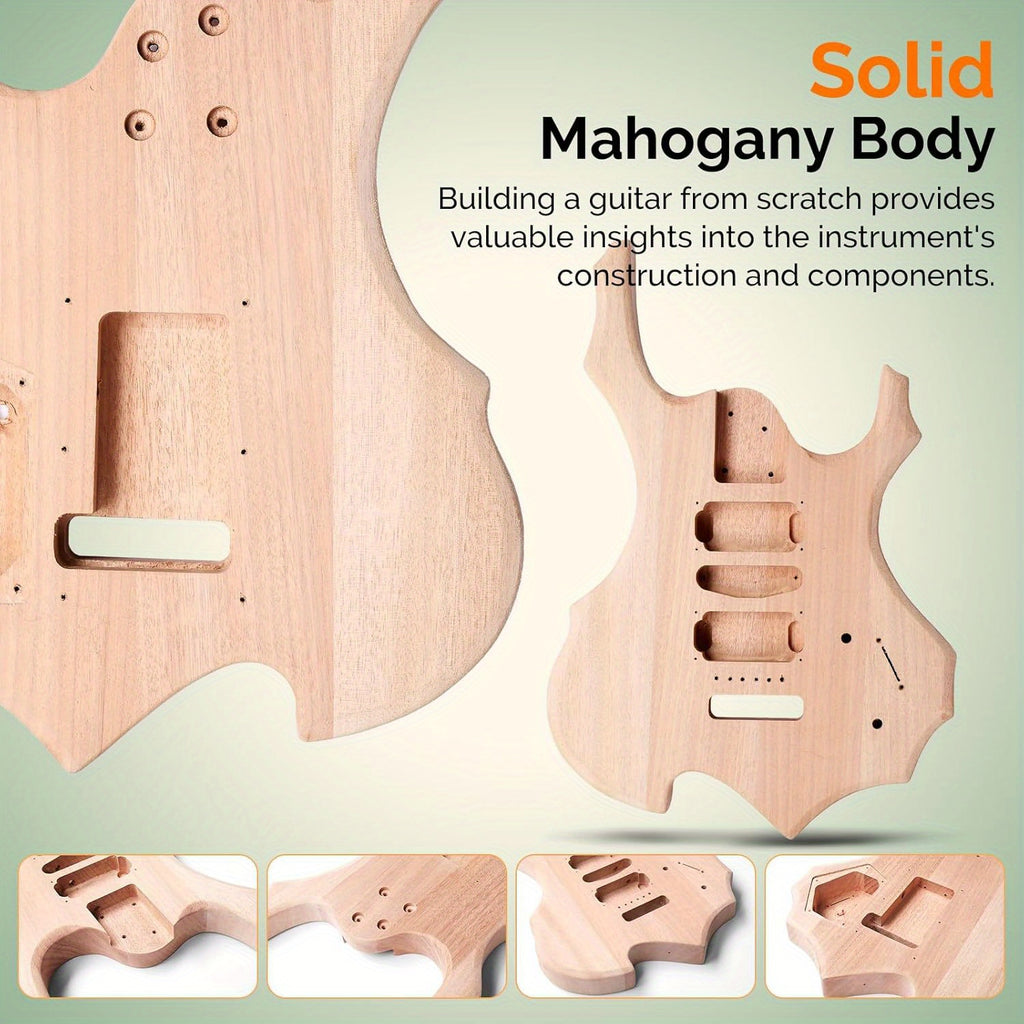 diy electric guitar kit 6 strings guitar kit