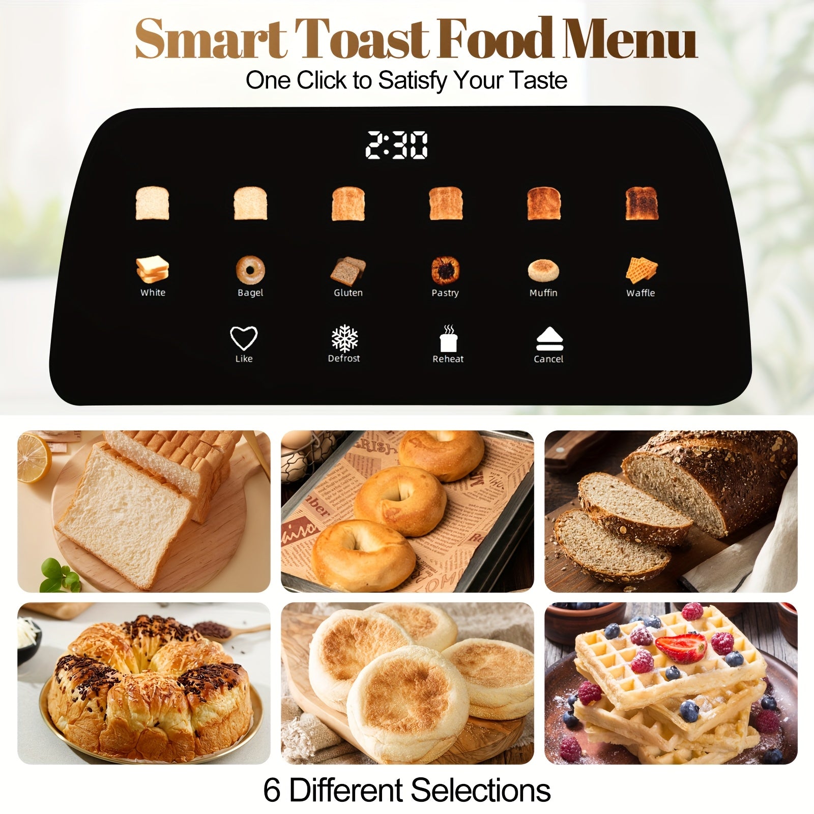 4   toaster     5 wide long slots 6