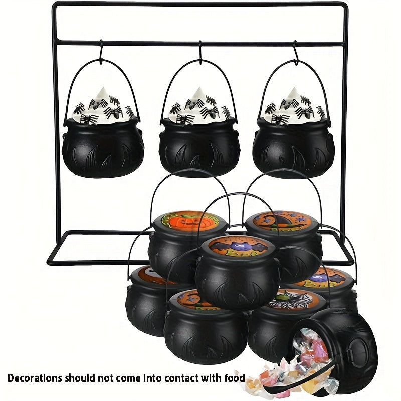 10pcs halloween   fire bowl set decorations not come